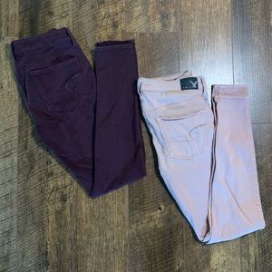 BUNDLE - 2 American Eagle Jeggings